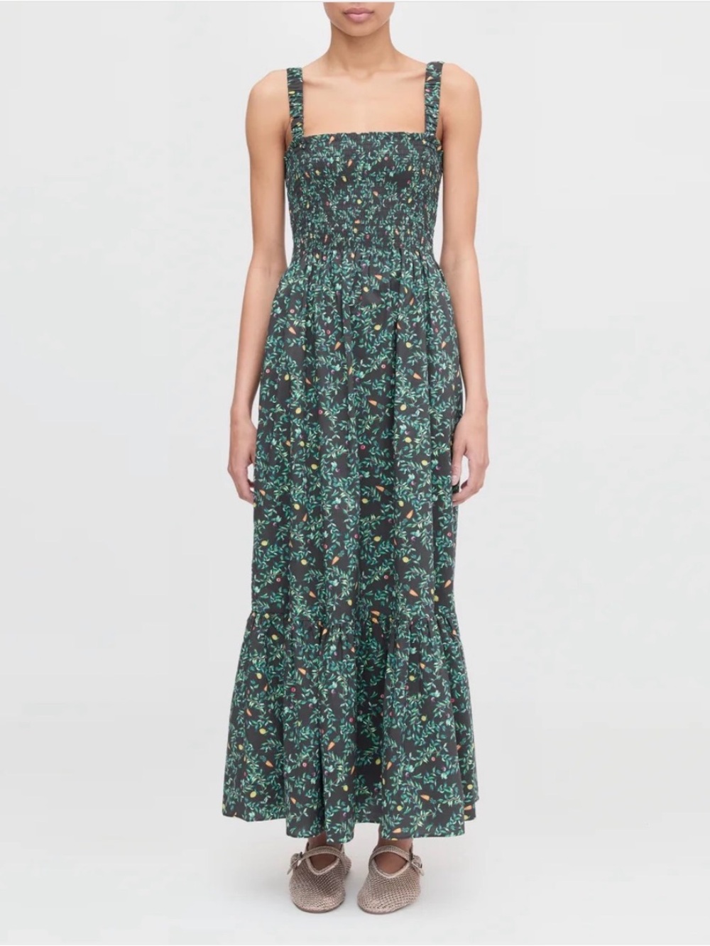 Hill House Anjuli Nap Dress, Midnight Garden, Small